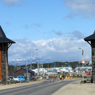 Town entrance